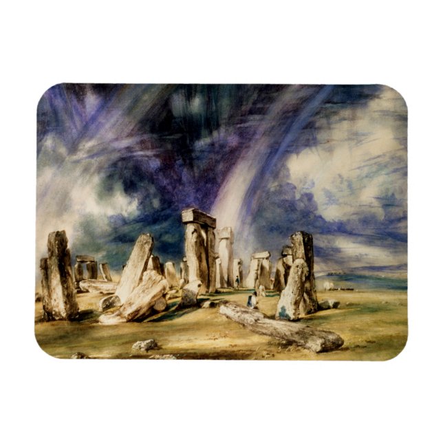 John Constable - Stonehenge Magnet (Horizontal)