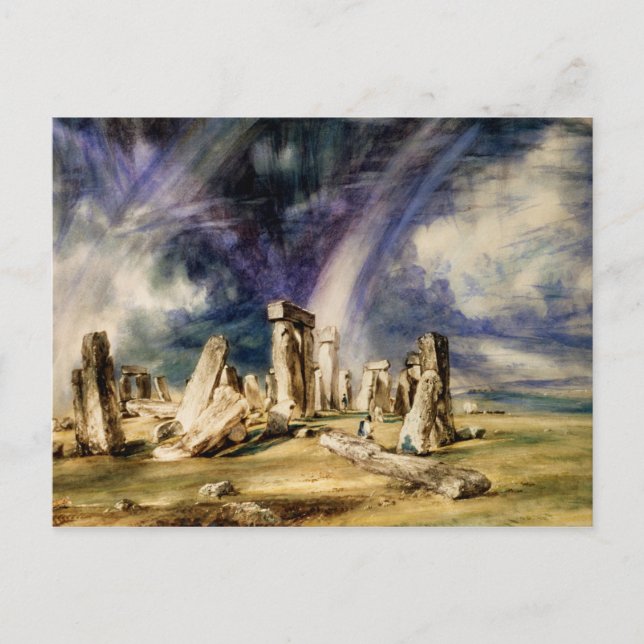 John Constable - Stonehenge Postcard (Front)