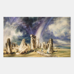 John Constable - Stonehenge Sticker