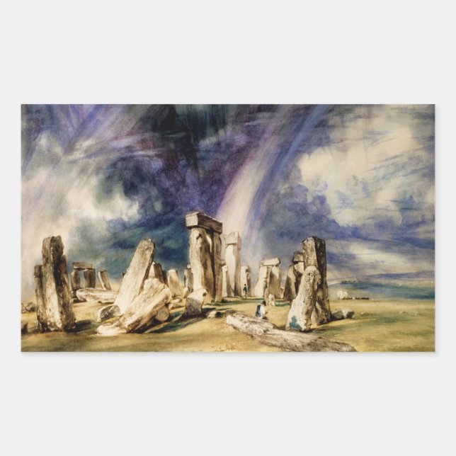 John Constable - Stonehenge Sticker (Front)