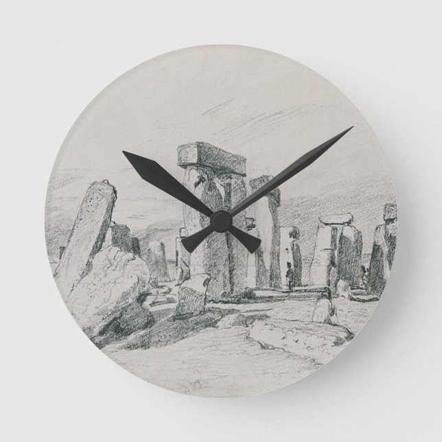 John Constable | Stonehenge, Wiltshire, 1820 (draw Round Clock (Front)