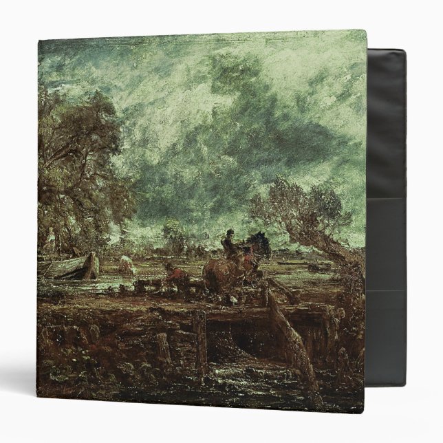 John Constable | Study for The Leaping Horse, c.18 Binder (Front/Inside)