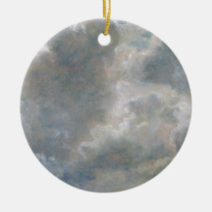 John Constable Study of Cumulus Clouds, 1822 (oi Ceramic Ornament