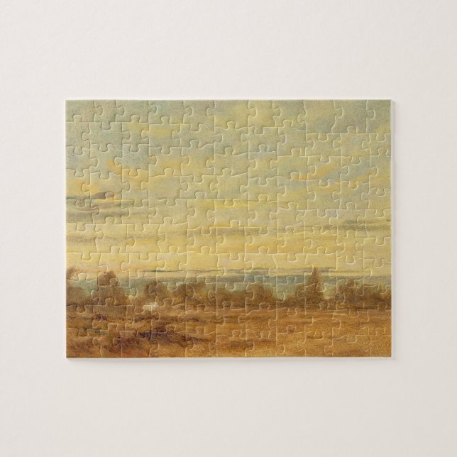 John Constable | Summer - Evening Landscape (oil o Jigsaw Puzzle (Horizontal)
