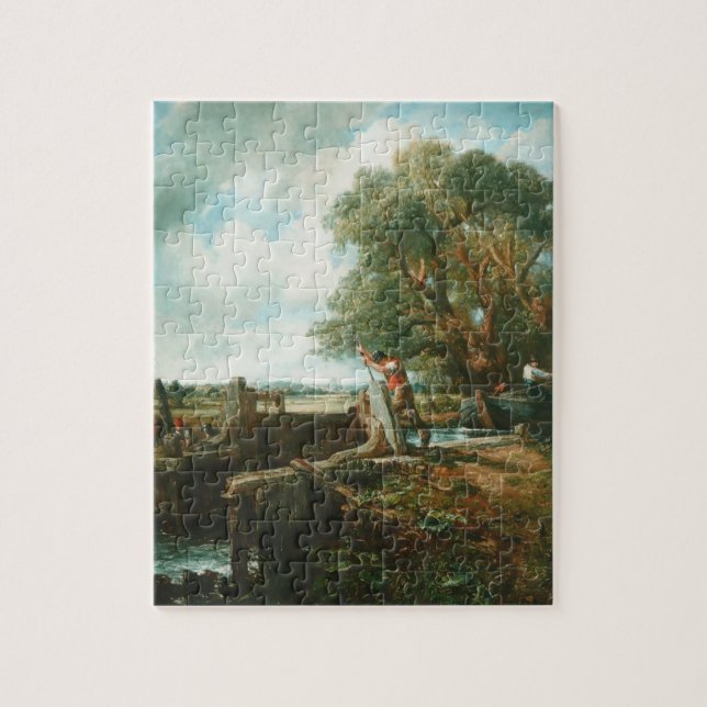 John Constable- The Lock Jigsaw Puzzle (Vertical)