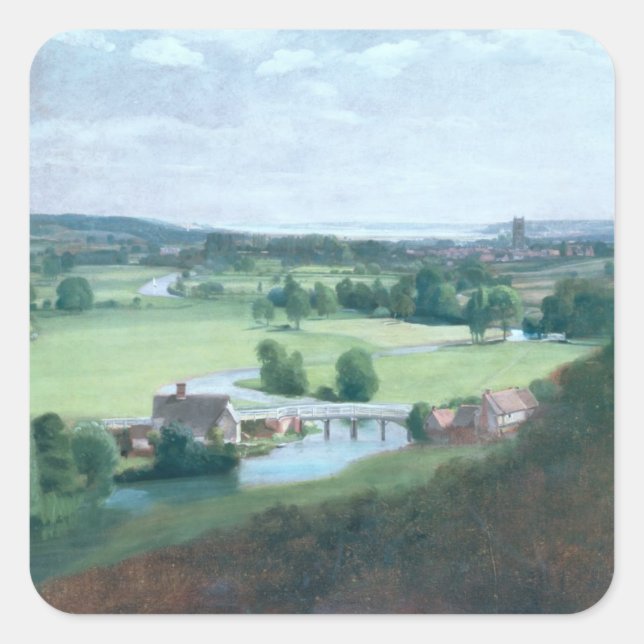 John Constable | The Valley of the Stour with Dedh Square Sticker (Front)