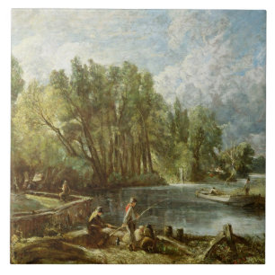 John Constable The Young Waltonians - Stratford Tile