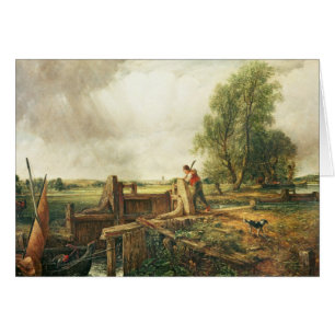 John Constable   Un bateau passant par une serrure