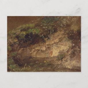 John Constable Undergrowth, c.1821 (oil on paper Postcard