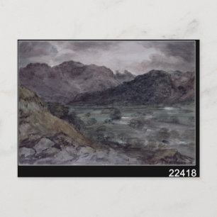 John Constable View in Borrowdale Postcard