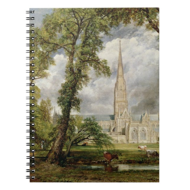 John Constable | View of Salisbury Cathedral from  Notebook (Front)