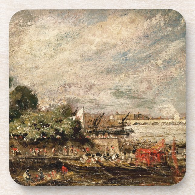 John Constable | Waterloo Bridge from above Whiteh Coaster (Front)