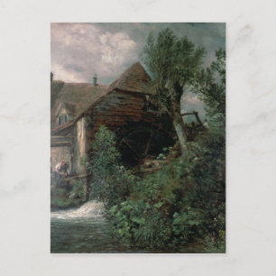 John Constable Watermill at Gillingham, Dorset Postcard