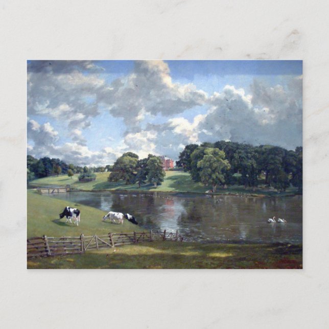John Constable - Wivenhoe Park Postcard (Front)