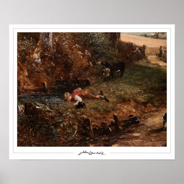 John Constable Zedign Art Poster #391-2 (Front)