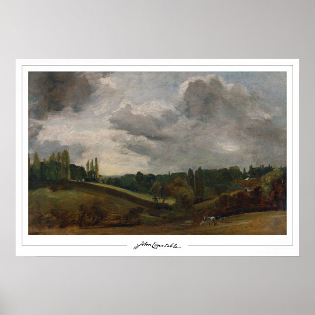 John Constable Zedign Poster d'art #10-2 (Devant)