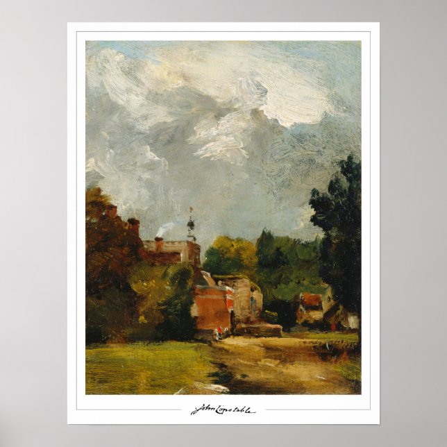 John Constable Zedign Poster d'art #1-2 (Devant)