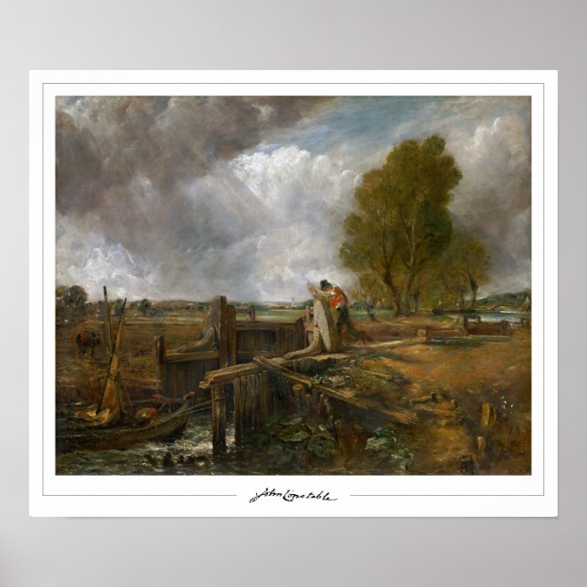 John Constable Zedign Poster d'art #34-2 (Devant)