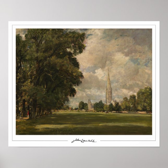 John Constable Zedign Poster d'art #9-2 (Devant)