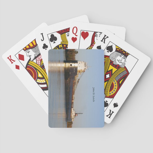 John D. Leitch 2019 playing cards (Back)
