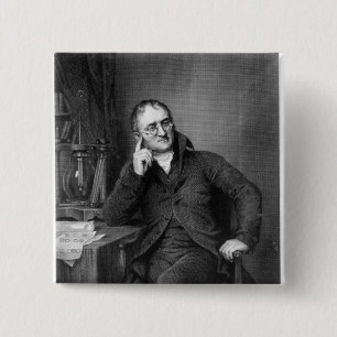 John Dalton 2 Inch Square Button