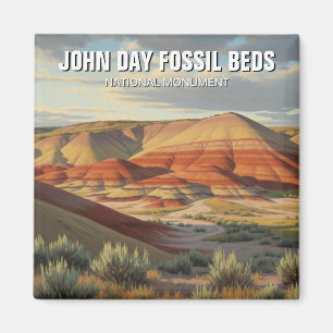 John Day Fossil Beds National Monument Oregon Magnet