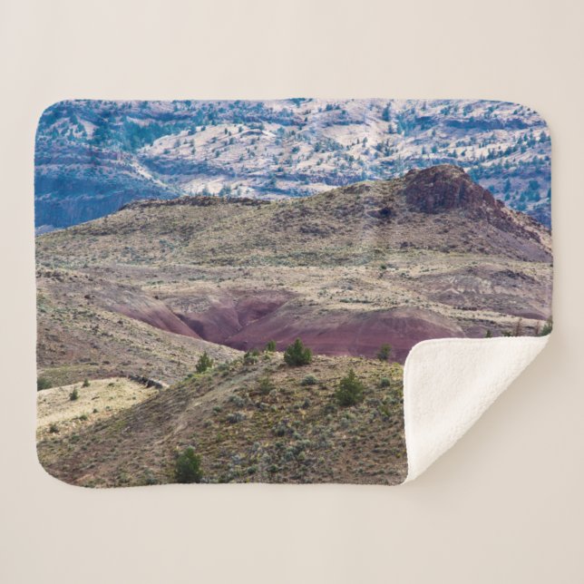 John Day Fossil Beds National Monument, Oregon Sherpa Blanket (Front (Horizontal))