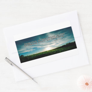 John Dewey Inspirational Quote "Starting point" Sticker