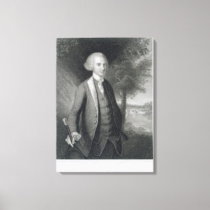 John Dickinson, engraved by John B. Forrest (1814- Canvas Print