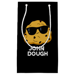 John Dough Funny Baking Pun Dark BG Small Gift Bag
