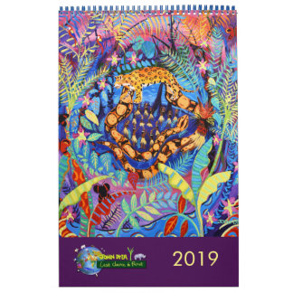 John Dyer Calendar of environmental paintings 2019