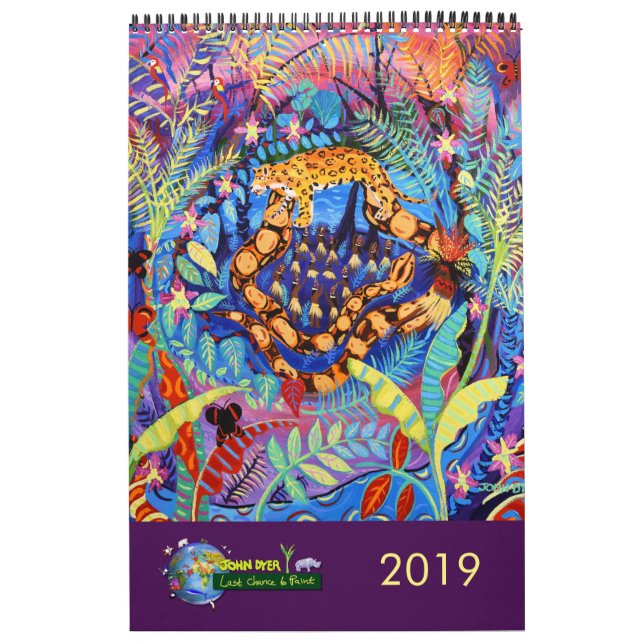 John Dyer Calendrier des peintures de l'environnem (Protection)
