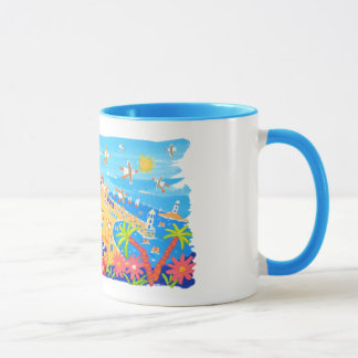 John Dyer Cornish art mug of St Ives in Cornwall