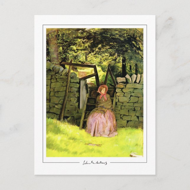 John Everett Millais #105 - Carte postale Art (Devant)
