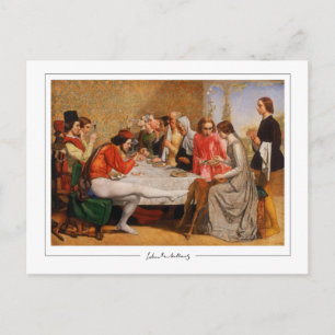 John Everett Millais #4 - Carte postale d'art fin