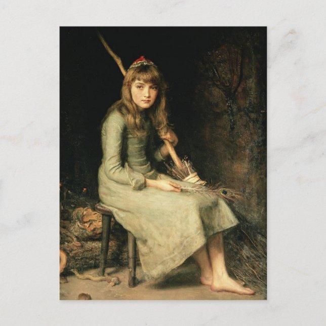 John Everett Millais - Carte postale Cendrillon (Devant)