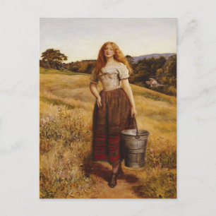 John Everett Millais - Carte postale Farmer's Daug