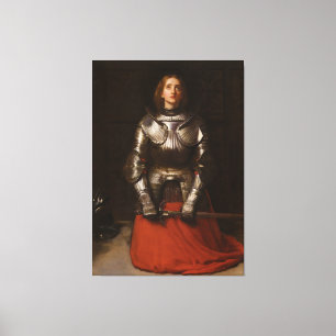 John Everett Millais - Joan of Arc Canvas Print