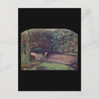 John Everett Millais Ophelia Postcard