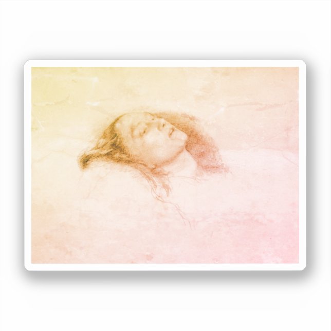 John Everett Millais - Ophelia (Study draught) (Front)