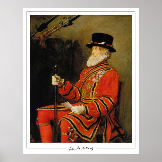 John Everett Millais Zedign Art Poster #10 (Front)