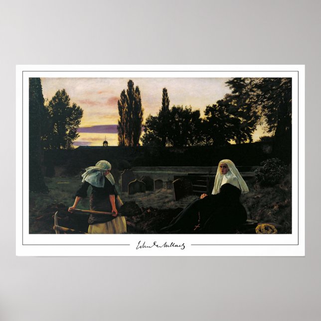 John Everett Millais Zedign Art Poster #11 (Front)