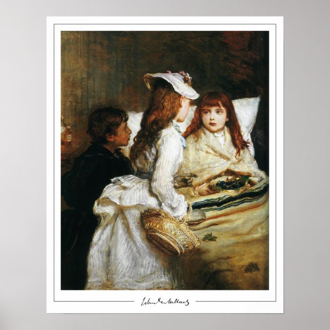 John Everett Millais Zedign Art Poster #31 (Front)