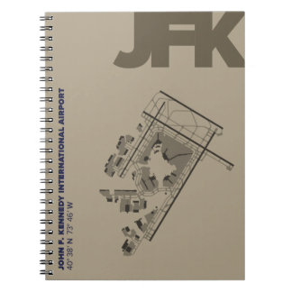 John F. Kennedy Airport (JFK) Diagram Notebook