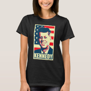 John F Kennedy American Propaganda Poster T-Shirt