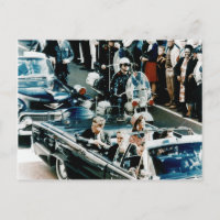 John F Kennedy and Jackie in the Motorcade Dallas