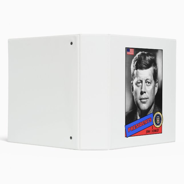 John F. Kennedy Baseball Card Binder (Background)