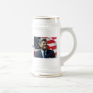 John F Kennedy Beer Stein