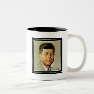 John F. Kennedy IN MEMORIAM 2 Two-Tone Coffee Mug