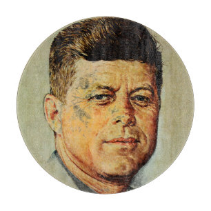 John F. Kennedy IN MEMORIAM Cutting Board